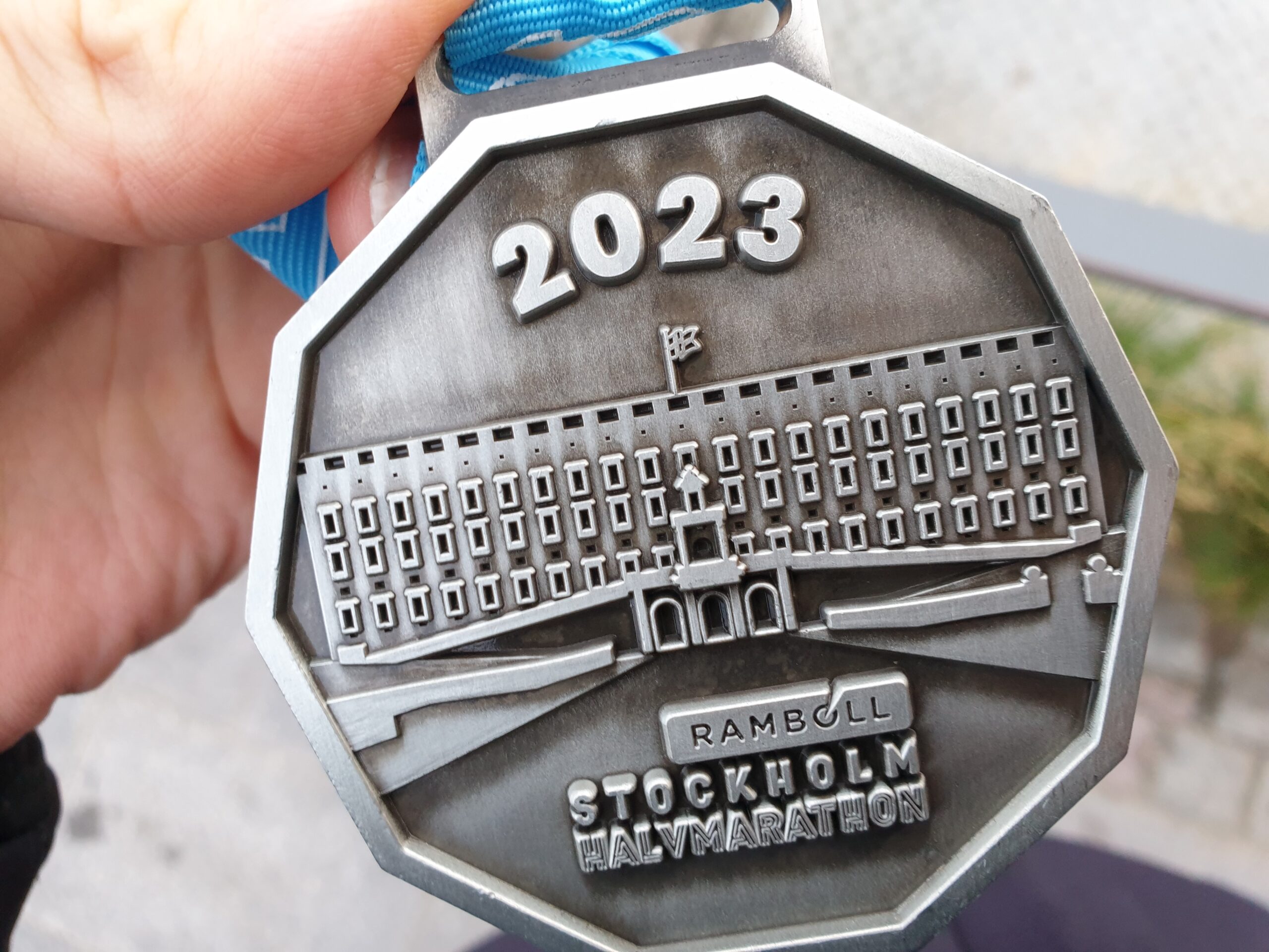 Romboll Stockholm Halvmarathon Medaille
